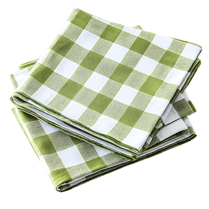Checkered Pattern Kitchen Napkin